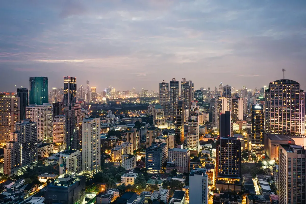 Bangkok dall'alto