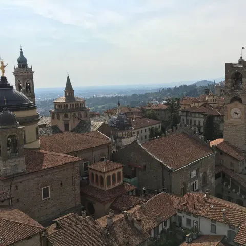 Corri a Bergamo in Città Alta lungo le Mura Venete