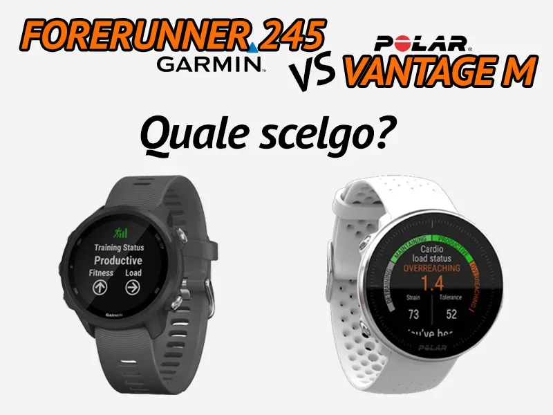 Garmin Forerunner 245 vs Polar Vantage M