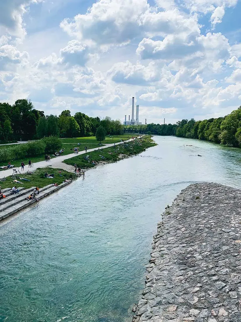 Dove correre a Monaco di Baviera Fiume Isar
