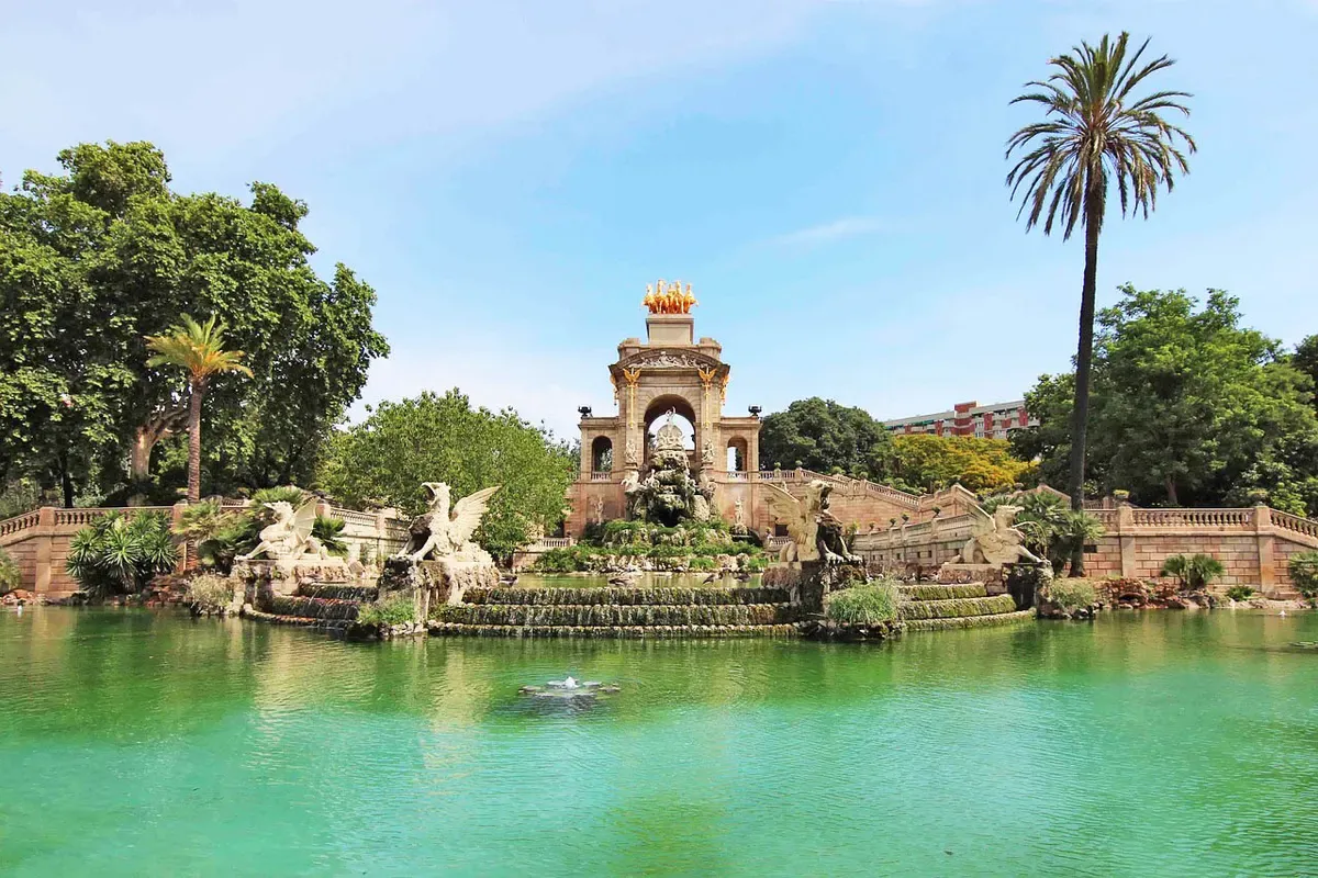 scopri dove correre a Barcellona Parc de la Ciutadella