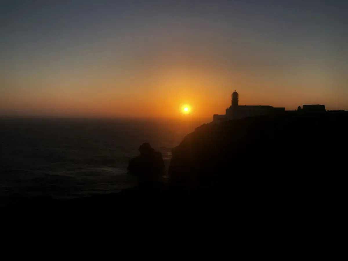 Il tramonto a Cabo de São Vicente