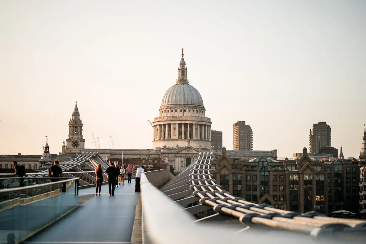 dove correre a Londra, il percorso dei due ponti