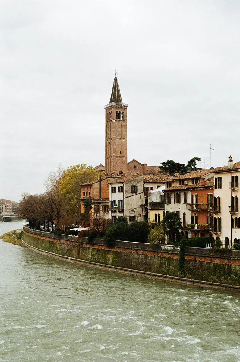 Correre a Verona lungo l'Adige