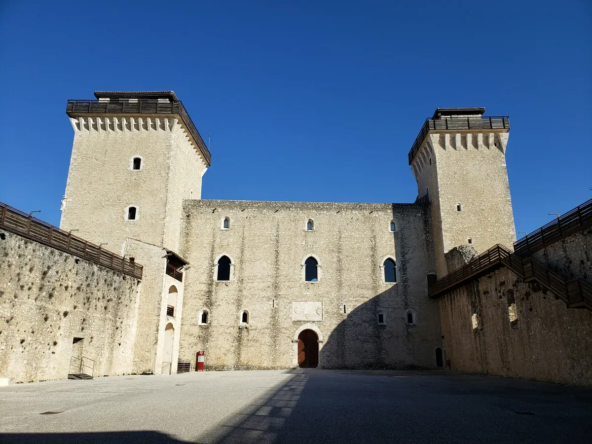 Le torri della Rocca Albornoziana di Spoleto