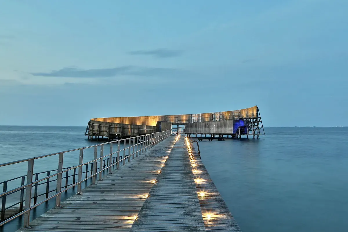 Kastrup Sea Baths Copenaghen dove correre AMAGER STRANDPARK
