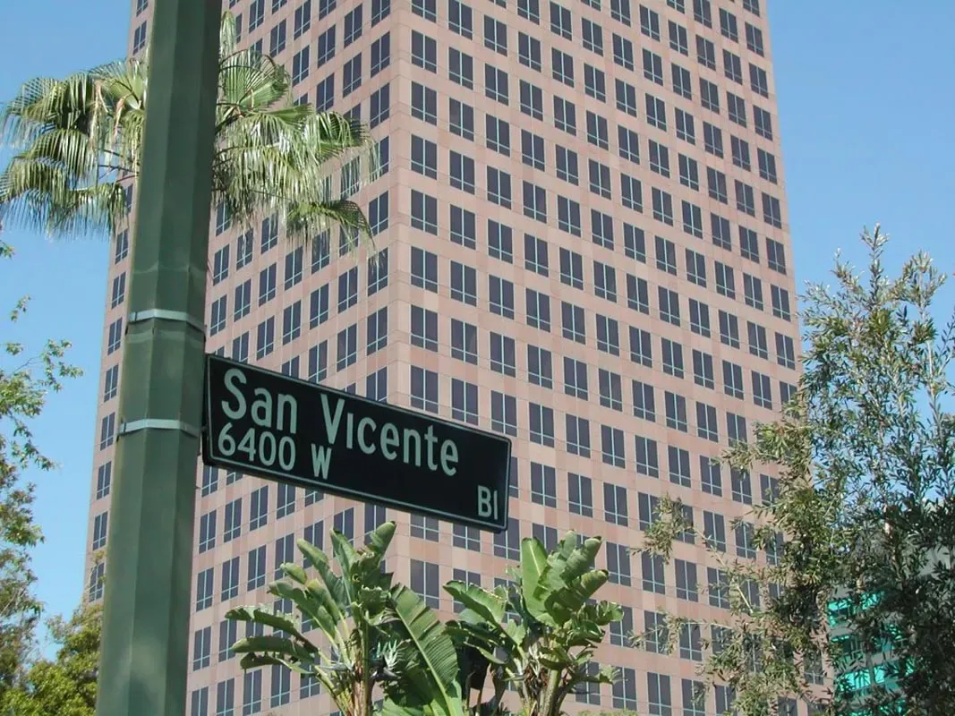 San Vicente Boulevard a Los Angeles