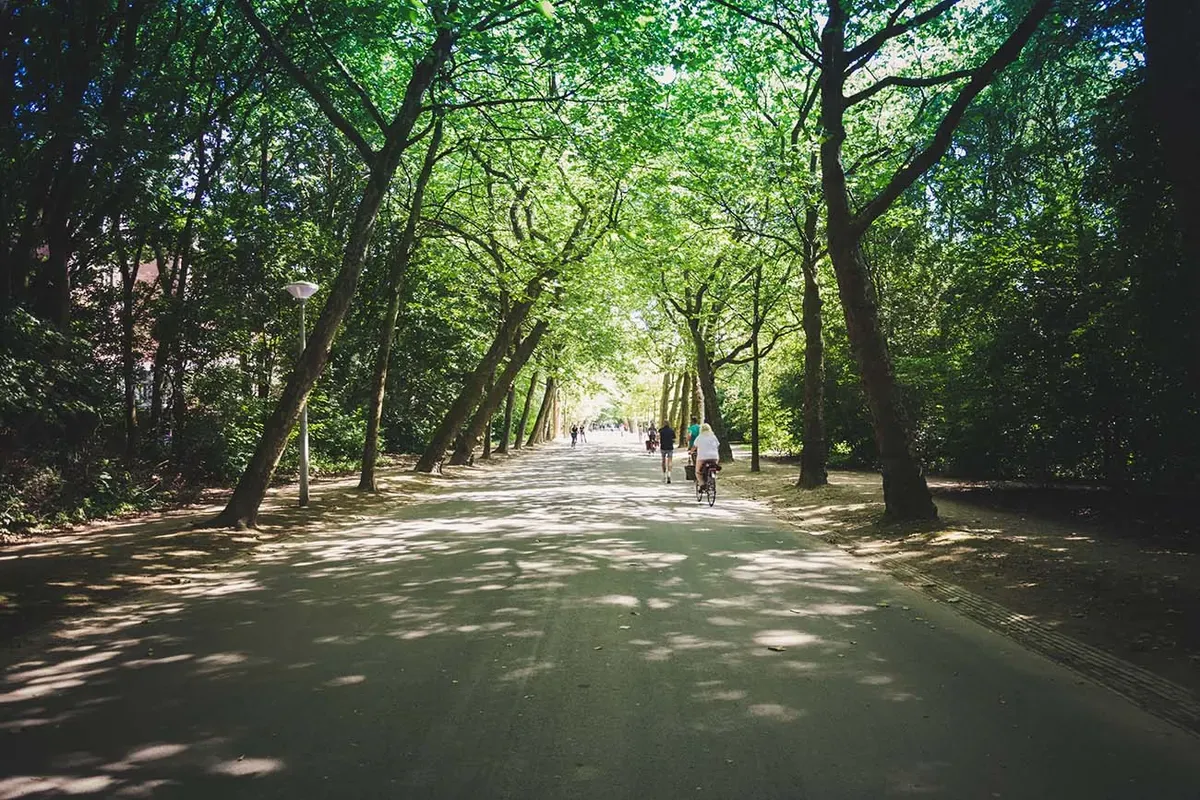 Correre al Vondelpark ad Amsterdam