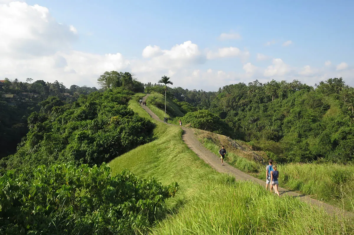 Correre a Bali, Ubud, Campuhan ridge walk