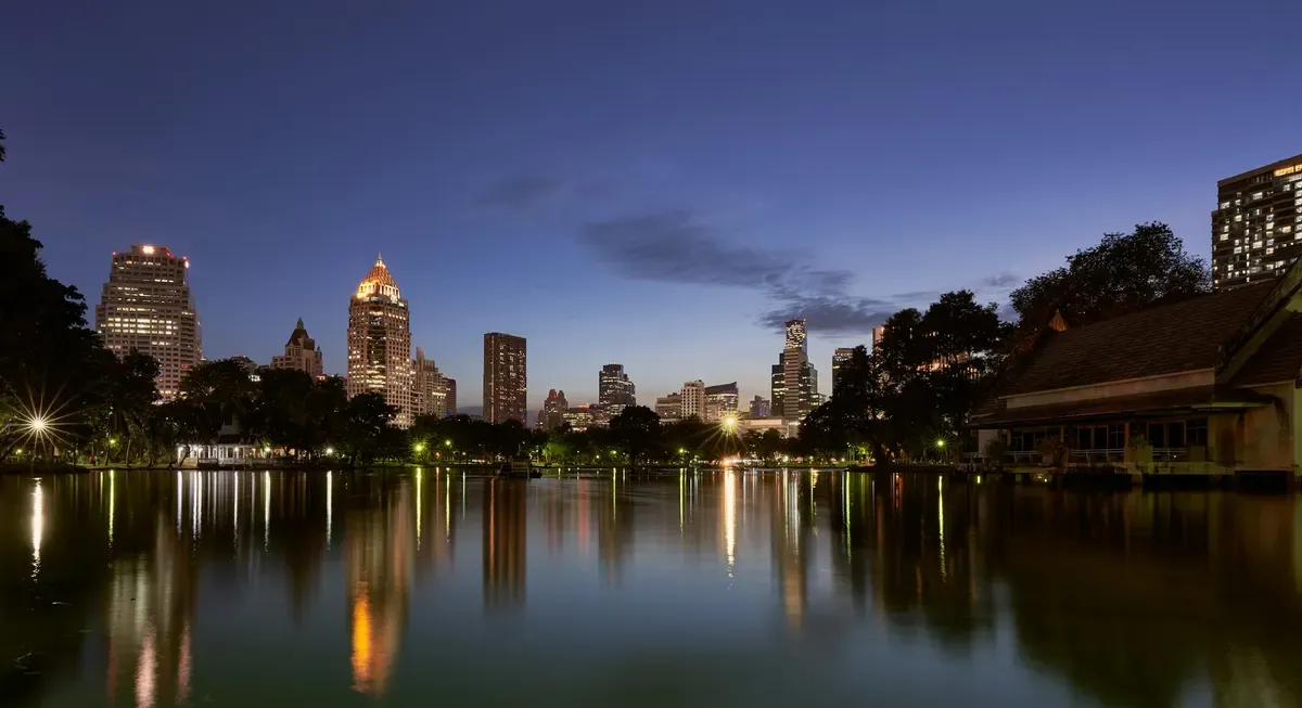 Dove correre a Bangkok, Giro del parco Lumpini