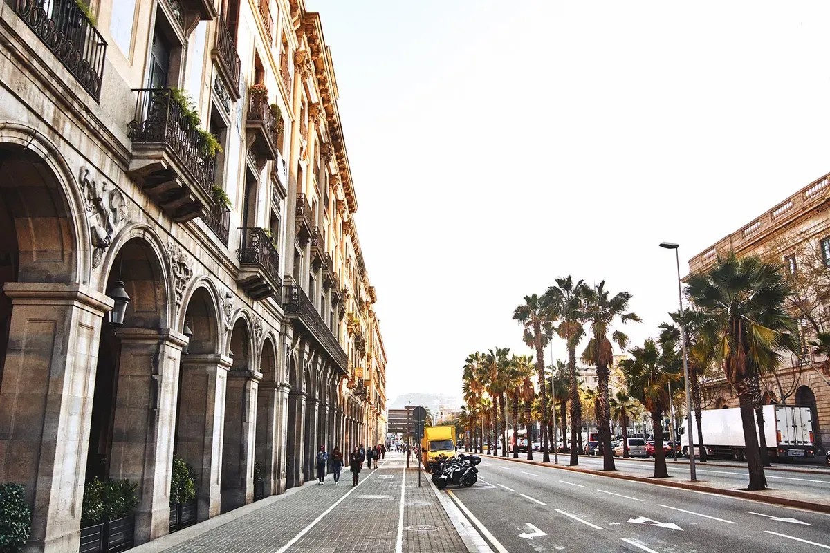 dove correre a Barcellona avenida diagonal