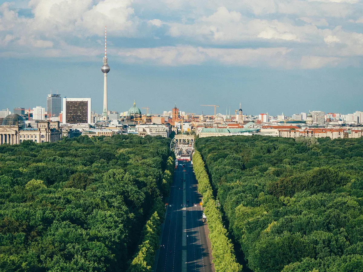 correre a Berlino Tiergarten