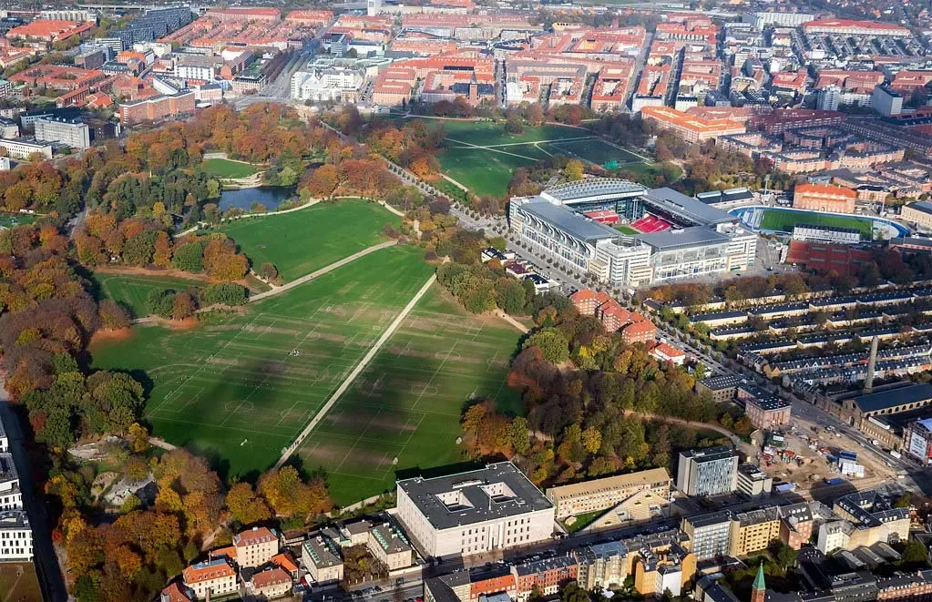 Correre a Copenaghen Fælledparken