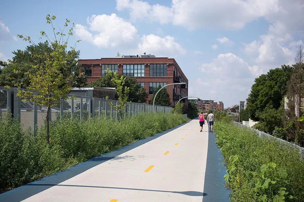 Il 606 Trail a Chicago
