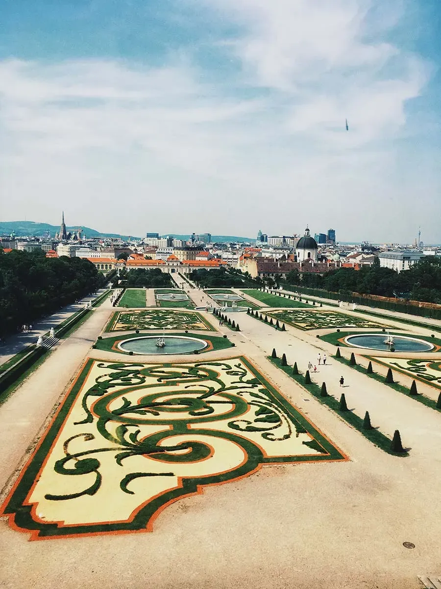 Giardini Belvedere a Vienna