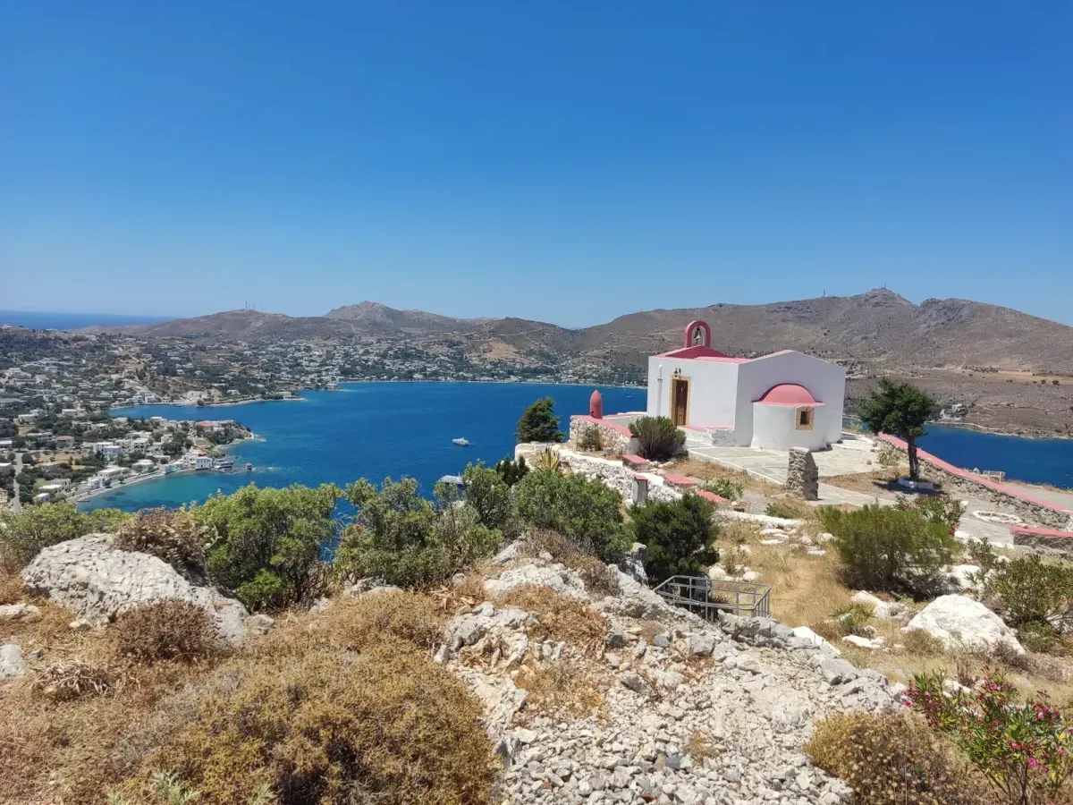 Leros: corsa nel Dodecaneso