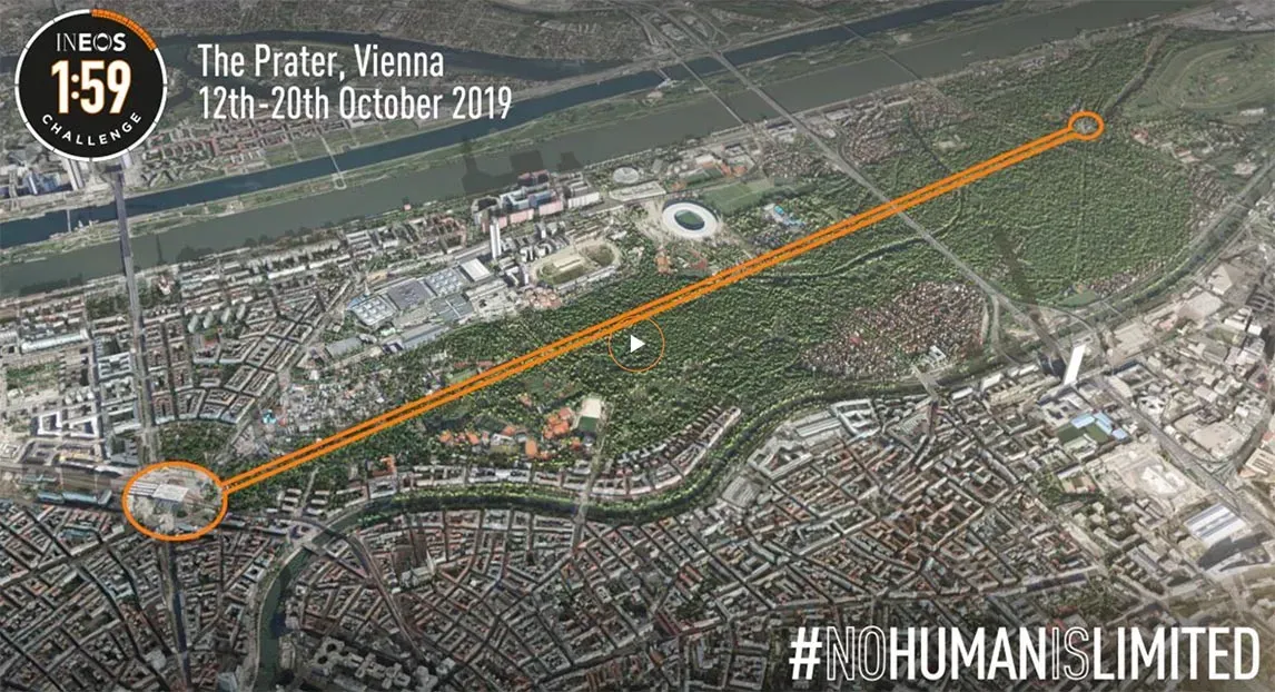 Sarà a Vienna che Kipchoge proverà a correre la maratona sotto le 2 ore