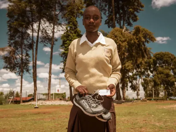 In Your Shoes scarpe usate in Africa