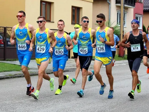 Atleti durante una maratona
