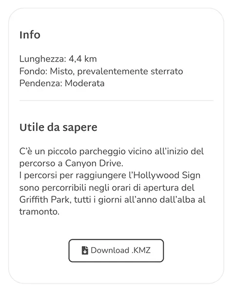 Il dettaglio delle informazioni per poter correre in sicurezza in un luogo che non si conosce